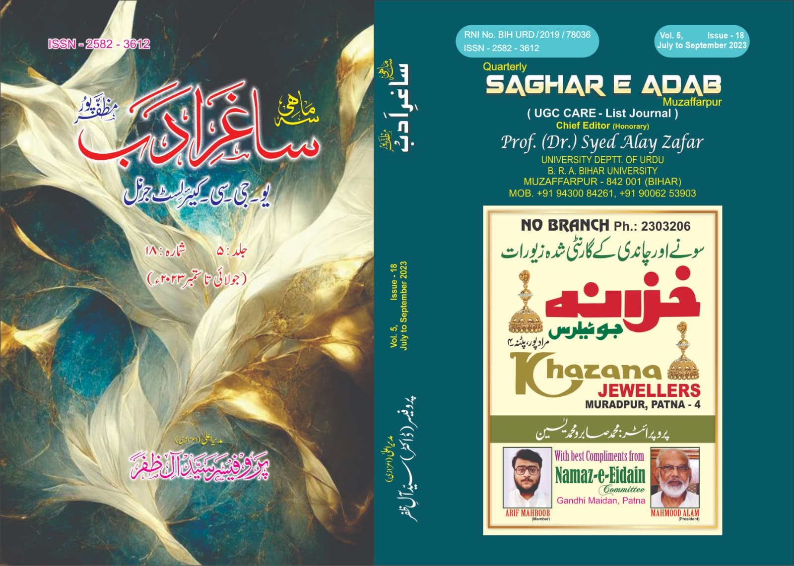 Cover of Volume 5 Issue 17